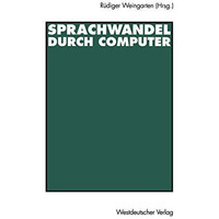 Sprachwandel durch Computer [Paperback]