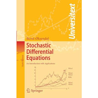 Stochastic Differential Equations: An Introduction with Applications [Paperback]