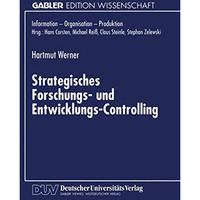 Strategisches Forschungs- und Entwicklungs-Controlling [Paperback]