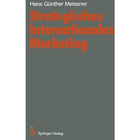 Strategisches Internationales Marketing [Paperback]