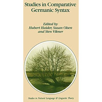 Studies in Comparative Germanic Syntax [Hardcover]