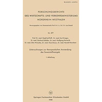 Untersuchungen zur therapeutischen Anwendung des Sauerstoffmangels [Paperback]