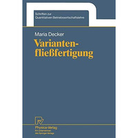 Variantenflie?fertigung [Paperback]