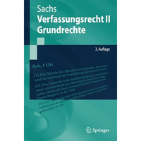 Verfassungsrecht II - Grundrechte [Paperback]