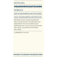 Volkswirtschaftslehre: Lehrbuch der Volkswirtschaftstheorie und Volkswirtschafts [Paperback]