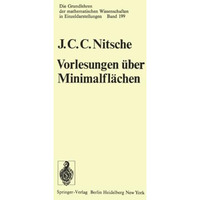 Vorlesungen ?ber Minimalfl?chen [Paperback]