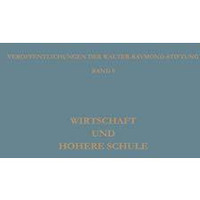 Wirtschaft und H?here Schule [Paperback]