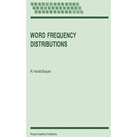 Word Frequency Distributions [Paperback]