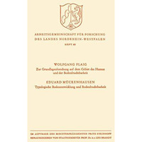 Zur Grundlagenforschung auf dem Gebiet des Humus und der Bodenfruchtbarkeit. Typ [Paperback]