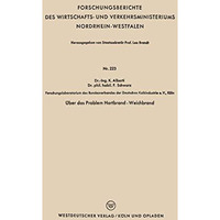 ?ber das Problem Hartbrand - Weichbrand [Paperback]