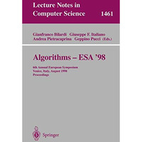 Algorithms - ESA '98: 6th Annual European Symposium, Venice, Italy, August 24-26 [Paperback]