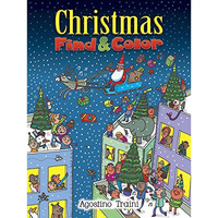 Christmas Find and Color [Paperback]