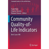 Community Quality-of-Life Indicators: Best Cases VIII [Paperback]