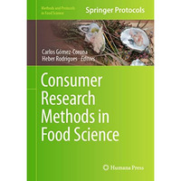 Consumer Research Methods in Food Science [Hardcover]