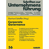 Corporate Governance [Paperback]