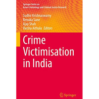 Crime Victimisation in India [Hardcover]