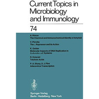 Current Topics in Microbiology and Immunology / Ergebnisse der Mikrobiologie und [Paperback]