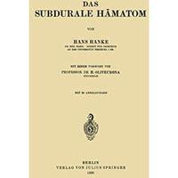 Das subdurale H?matom [Paperback]