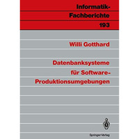 Datenbanksysteme f?r Software-Produktionsumgebungen [Paperback]