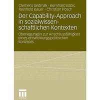 Der Capability-Approach in sozialwissenschaftlichen Kontexten: ?berlegungen zur  [Paperback]