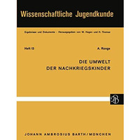 Die Umwelt der Nachkriegskinder [Paperback]