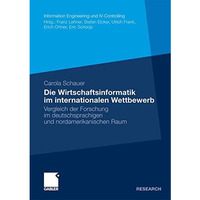 Die Wirtschaftsinformatik im internationalen Wettbewerb: Vergleich der Forschung [Paperback]