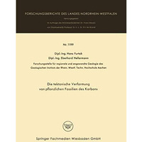 Die taktonische Verformung von pflanzlichen Fossilien des Karbons [Paperback]