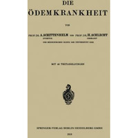 Die ?demkrankheit [Paperback]