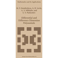 Differential and Difference Dimension Polynomials [Paperback]