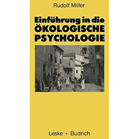 Einf?hrung in die ?kologische Psychologie [Paperback]