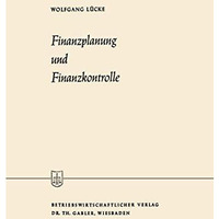 Finanzplanung und Finanzkontrolle [Paperback]