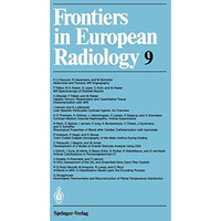 Frontiers in European Radiology [Paperback]