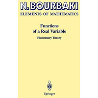 Functions of a Real Variable: Elementary Theory [Hardcover]