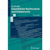 Gewerblicher Rechtsschutz und Urheberrecht [Paperback]