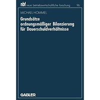 Grunds?tze ordnungsm??iger Bilanzierung f?r Dauerschuldverh?ltnisse [Paperback]