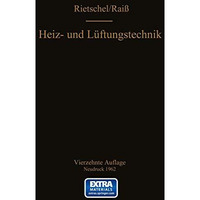 H. Rietschels Lehrbuch der Heiz- und L?ftungstechnik [Paperback]