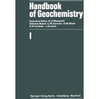 Handbook of Geochemistry [Paperback]