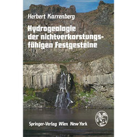 Hydrogeologie der nichtverkarstungsf?higen Festgesteine [Hardcover]