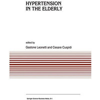 Hypertension in the Elderly [Hardcover]