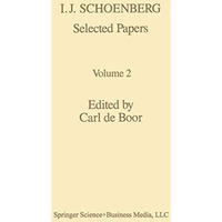 I. J. Schoenberg Selected Papers [Paperback]