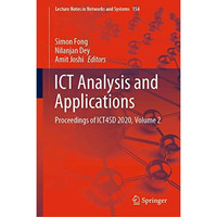 ICT Analysis and Applications: Proceedings of ICT4SD 2020, Volume 2 [Hardcover]