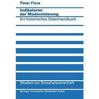 Indikatoren der Modernisierung: Ein historisches Datenhandbuch [Paperback]