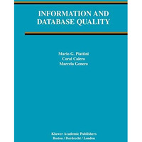 Information and Database Quality [Paperback]