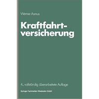 Kraftfahrtversicherung [Paperback]