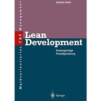 Lean Development: Kosteng?nstige Proze?gestaltung [Paperback]