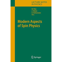 Modern Aspects of Spin Physics [Paperback]