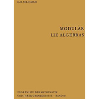 Modular Lie Algebras [Paperback]