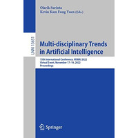 Multi-disciplinary Trends in Artificial Intelligence: 15th International Confere [Paperback]