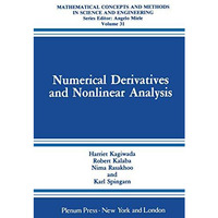 Numerical Derivatives and Nonlinear Analysis [Paperback]