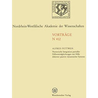 Numerische Integration partieller Differentialgleichungen mit Hilfe diskreter pa [Paperback]